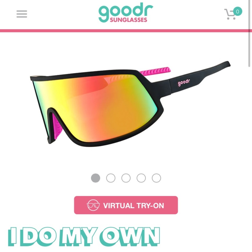 Goodr I do my own stunts sunglasses
